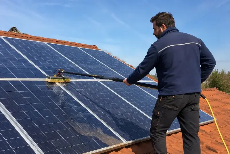 Nettoyage et entretien de panneaux solaires à Prignac-et-Marcamps